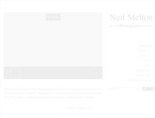 Tablet Screenshot of neilmellonphotography.com